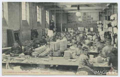 Atelier d'imprimerie de la faïencerie (Lunéville)